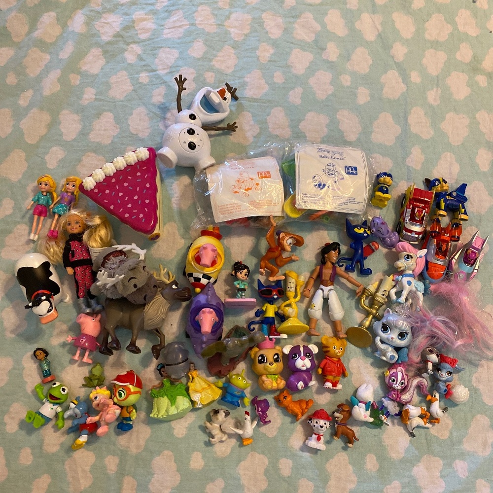 Random lot of small toys